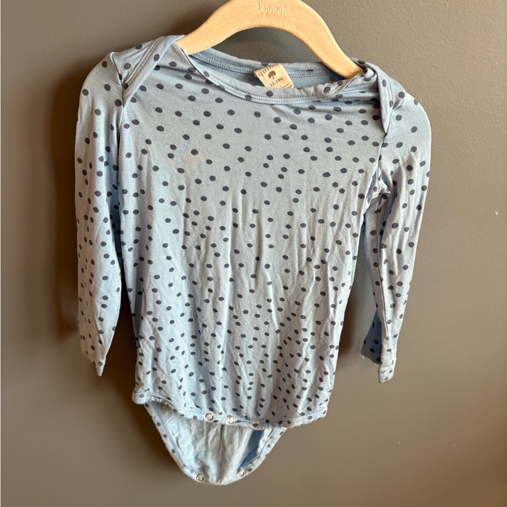 Kate Quinn long sleeve lap neck bodysuit
